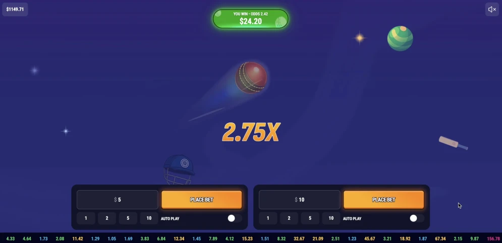 Crickshot Game